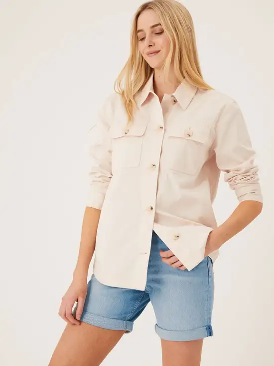 Marks & Spencer Denim Boyfriend Shorts T5735530XA