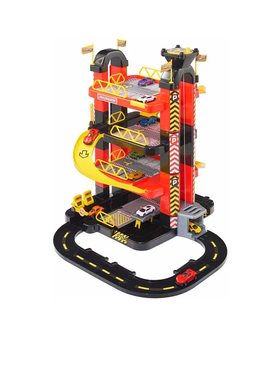 Teamsterz Tower Garage 10 Cars TZ120141647600 Multi Color