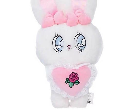ESTHER BUNNY Plush With Heart Esther Bunny White