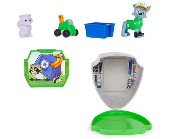 PAW PATROL Figures Big Truck Hero Pups -Rocky SM12017706BRRO Green