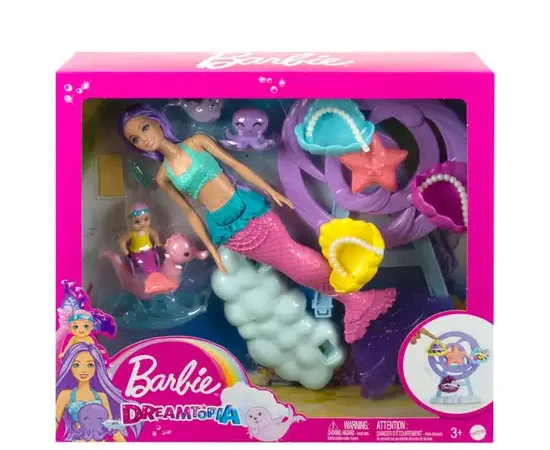 BARBIE Barbie Dreamtopia Mermaid Nurturing Playset