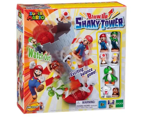 EPOCH Super Mario Blow Up Shaky Tower