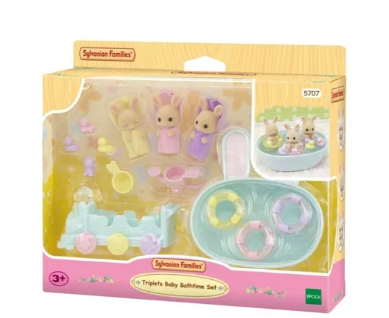 SYLVANIAN FAMILIES Triplets Baby Bathtime Set