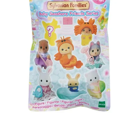 SYLVANIAN FAMILIES Blind Bag Baby Seashore Friends Series