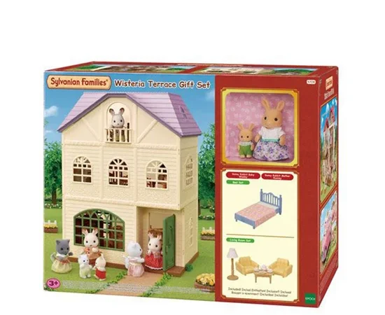 SYLVANIAN FAMILIES Toy Wisteria Terrace Gift Set Multi-Color