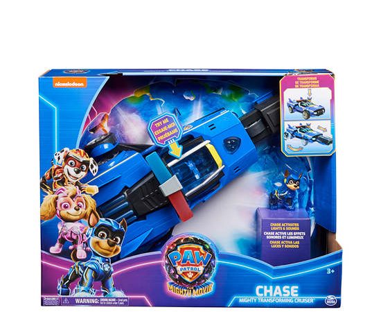 PAW PATROL Toy Movie 2 Chase Deluxe Vehicle Multi-Color