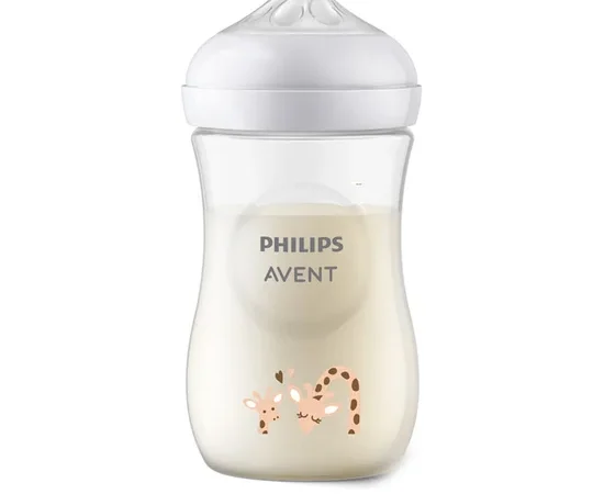 Philips Avent Natural Response Bottle 9 Oz. Giraffe Pattern SCY903/66