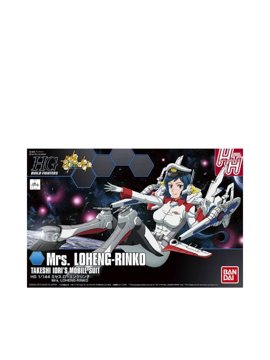 Bandai Figure HG 1/144 Mrs Loheng Rinko Multi-Color