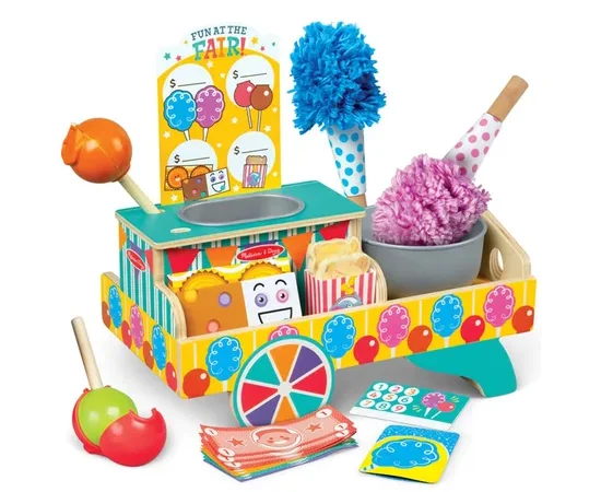 Melissa & Doug Toy Cotton Candy Playset Multi-Color