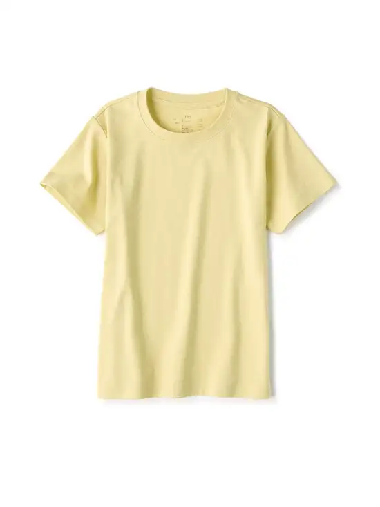 MUJI Crewneck Short Sleeve T-Shirt (Kids 110-150) CBE01A3S