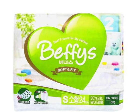 BEFFY'S Tape Beffys Soft&Fit size S24 (--6kg)