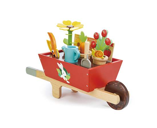 TENDER LEAF TOYS Garden Wheelbarrow Set