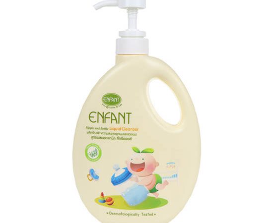 ENFANT Organic tea tree oil  and nipple cleaner, bottle size 700 ml.