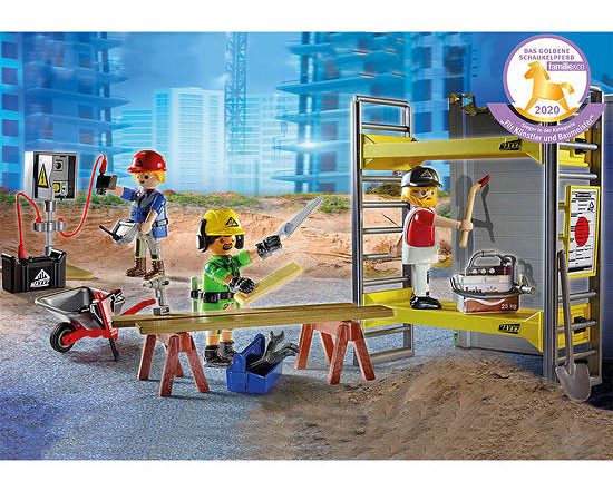 PLAYMOBIL Construction Scaffolding with Workers