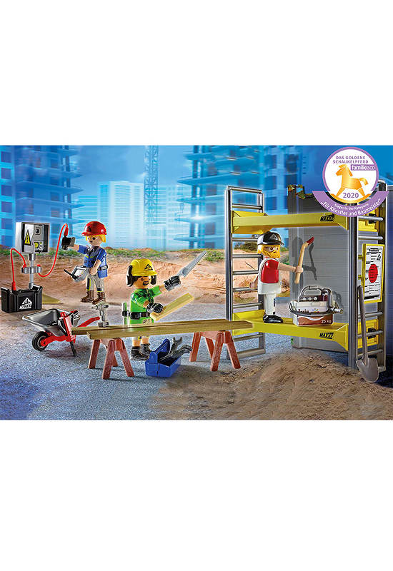 PLAYMOBIL Construction Scaffolding with Workers