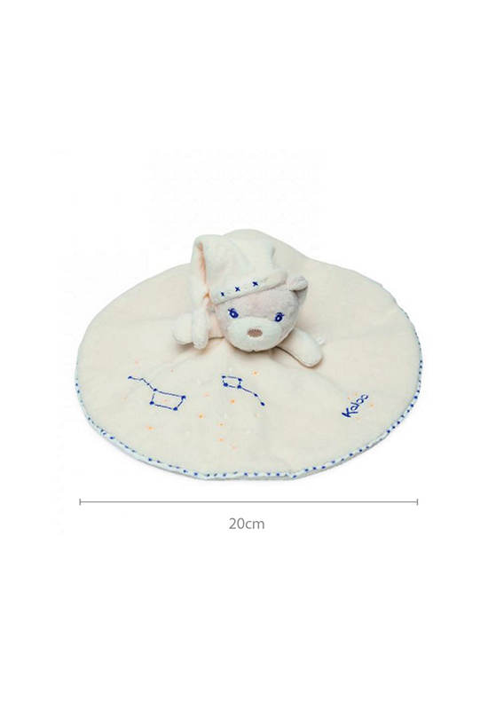 KALOO PETITE ETOILE ROUND DOUDOU BEAR White