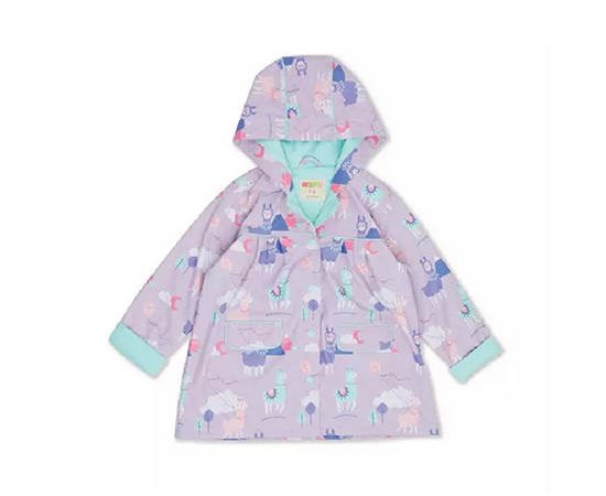 PENNY SCALLAN DESIGN Raincoat Loopy Llama (purple)