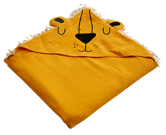 LUCK LifestyleWare Luka Lion Multi-purpose Baby Blanket | CIRCUS