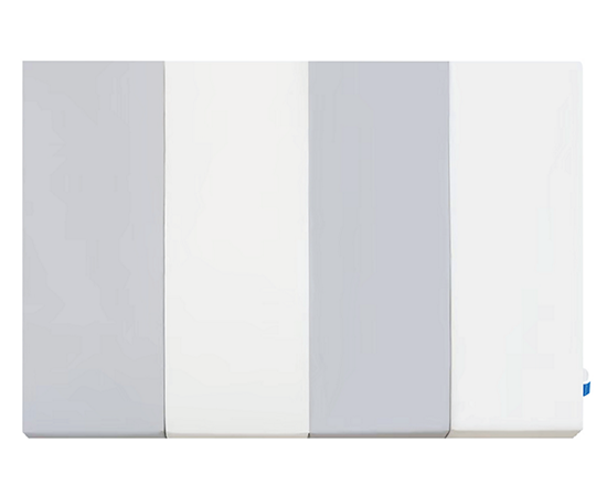 BEBEPLAY grey and white Premium PU Mat size L plus