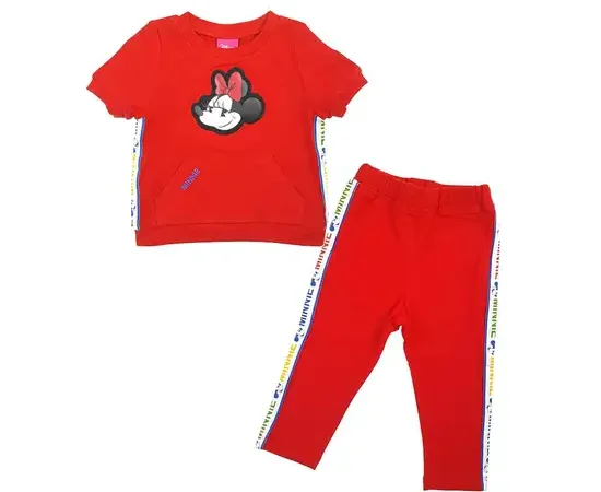 DISNEY Red T-shirt and Pants 1N20G01