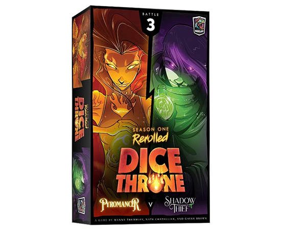 DICE CUP BOARD GAME Dice Throne S1R Box 3 - Pyro v Shadow Thief