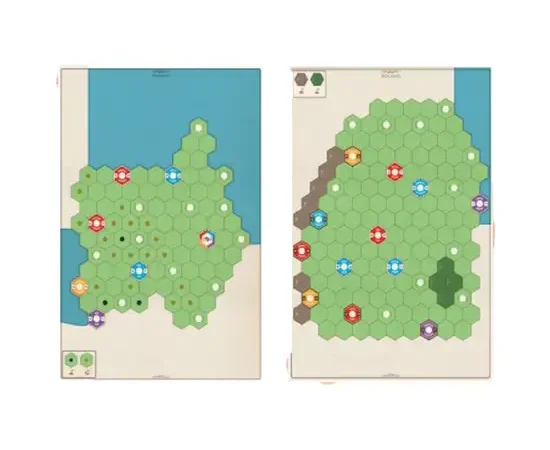 DICE CUP BOARD GAME Age of Steam: Deluxe Edition France & Poland Maps Expansion