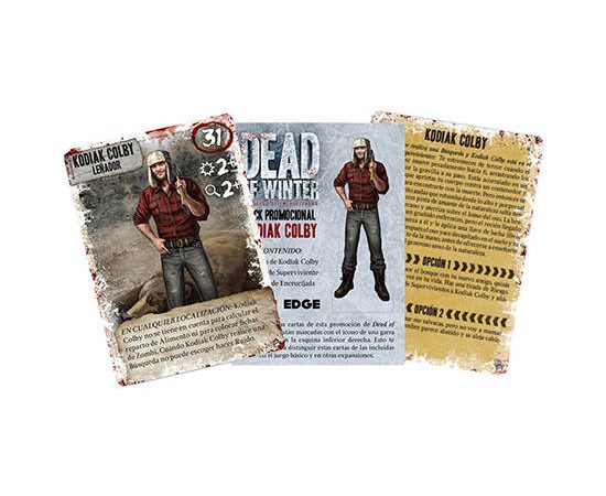 DICE CUP BOARD GAME Dead of Winter: Kodiak Colby