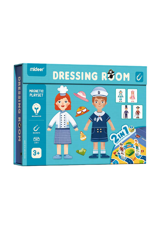 MIDEER Magnets Puzzle Games -Boy&Girl Multicolor