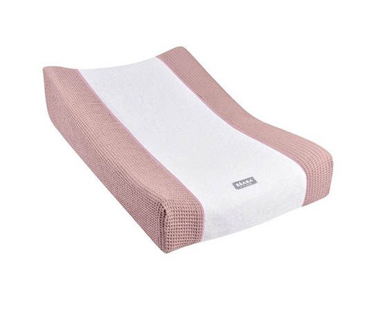 BEABA SOFALANGE Changing Mat with "Honeycomb" Cover Fitted Sheet - Vintage Pink