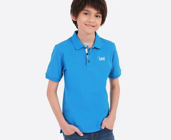 LEE KIDS Boy's Polo Short Sleeve LK K2003105 Blue