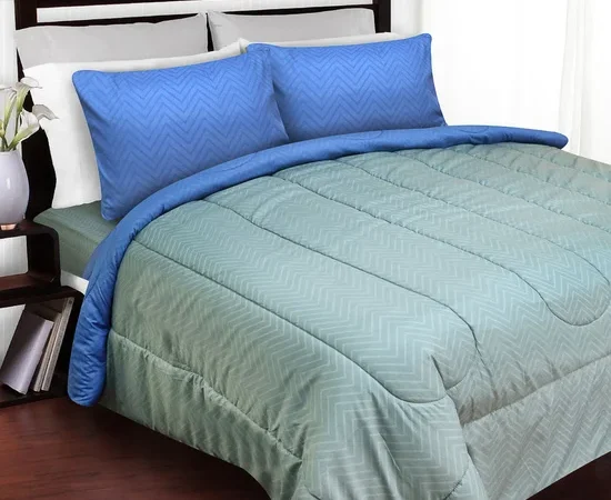 SLUMBERLAND DUVETS 1 PIECES GRAY/BLUE ANFIELD 5' / 6'