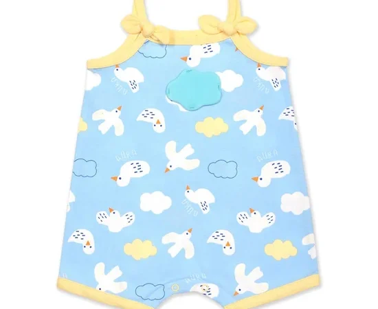 AUKA Blue,Overalls ,Cloud in the sky.