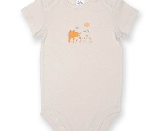 AUKA Gray,Short Bodysuit,Alligator.