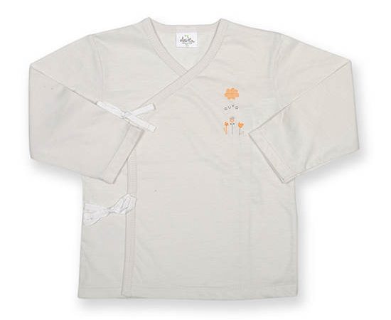AUKA Gray ,Infant Long-sleeved Wrapper Vest  ,Alligator.