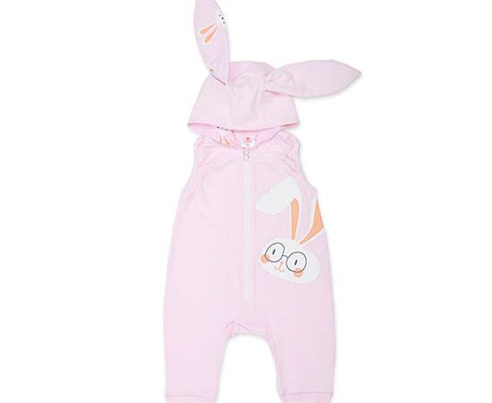 AUKA Pink,long-legged jumpsuit,Big Rabbit