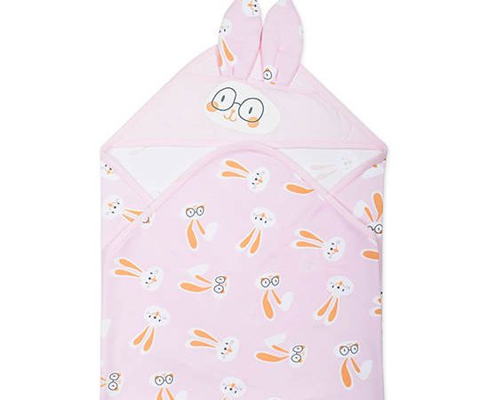 AUKA Pink,Wrapping Cloth,Big Rabbit