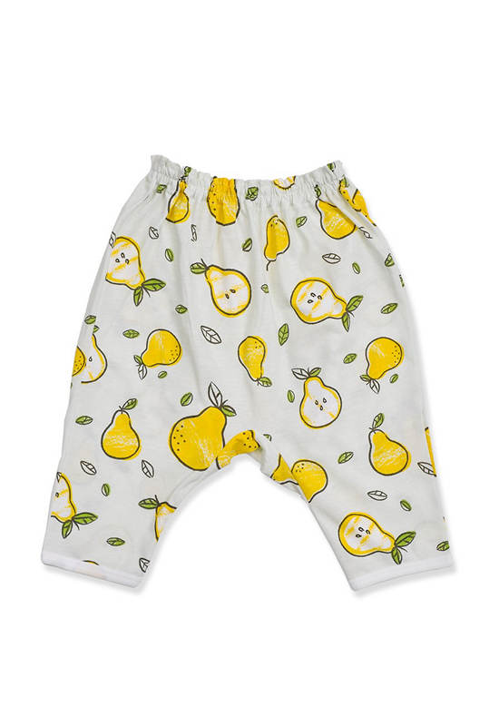 AUKA White,Infant Long Pants,Girl, Enjoy Fresh. 50