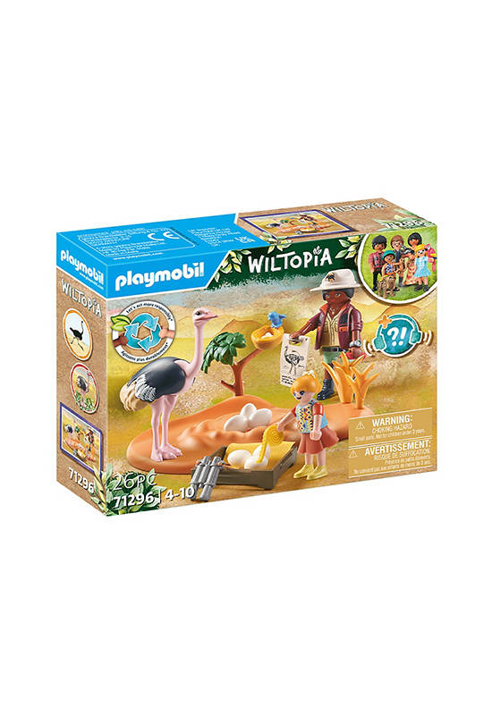 PLAYMOBIL Wiltopia - Ostrich Keepers