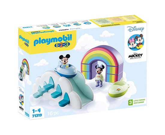 PLAYMOBIL 1.2.3 & Disney: Mickey's & Minnie's Cloud Home