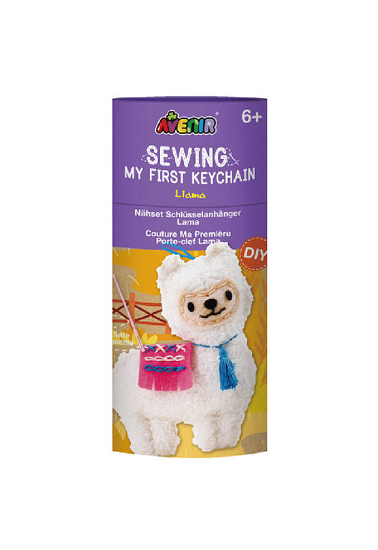 Avenir AVENIR SEWING KEYCHAIN LLAMA Purple Color