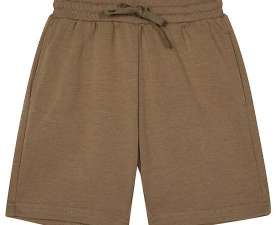 GIORDANO Boy's Elastic Waist Shorts  Otter  Borwn