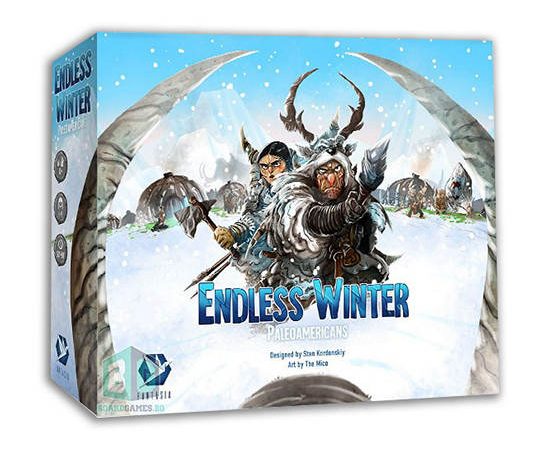 DICE CUP BOARD GAME Endless Winter: Paleoamericans Retail Edition Board game