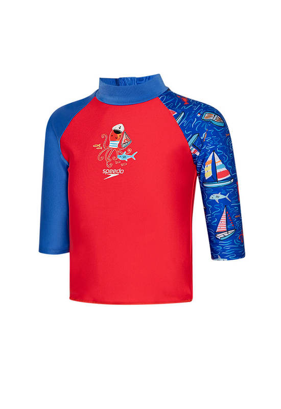 SPEEDO Boys Rushguard Digital Long Sleeve Multi-color_ - SP111SP794DTTH