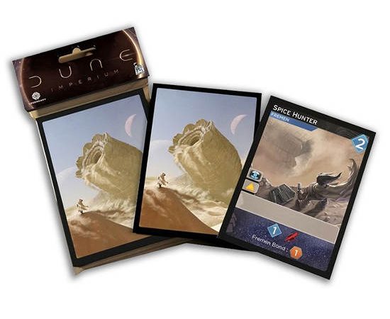 DICE CUP BOARD GAME Dune: Imperium Card Sleeves (The Spice Must Flow) Board Game