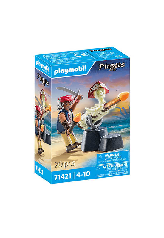 PLAYMOBIL PIRATES CANNON MASTER