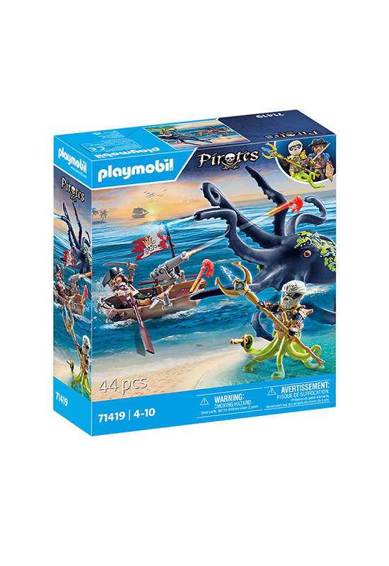 PLAYMOBIL PIRATES BATTLE WITH THE GIANT OCTOPUS