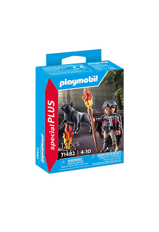 PLAYMOBIL SPECIAL PLUS WARRIOR WITH WOLF