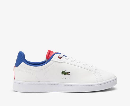 LACOSTE Juniors’ Carnaby Pro Trainers White