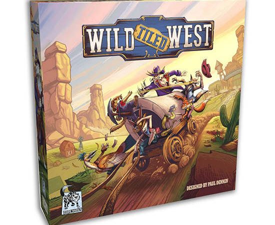 DICE CUP BOARD GAME Wild Tiled West Board Game