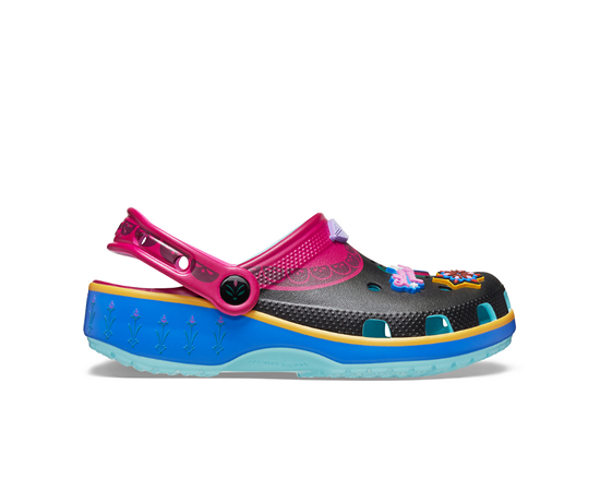 CROCS TODDLER CLASSIC FROZEN ANNA CLOG - MULTI
